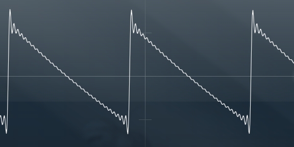 A sawtooth wave.